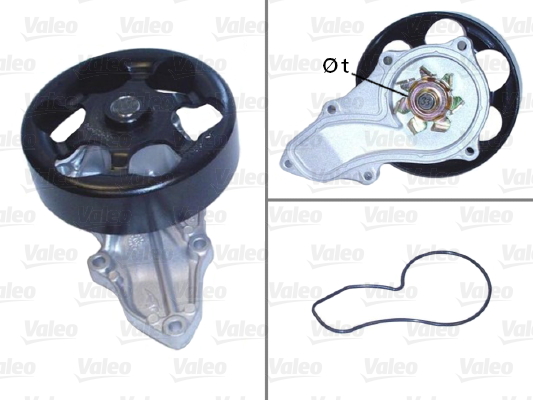 Vesipumppu VALEO 506810
