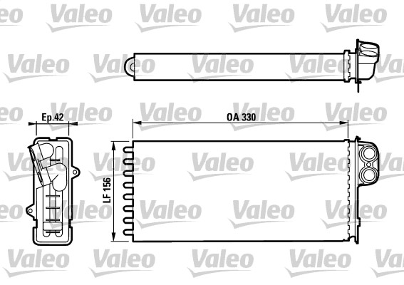 Lämmityslaitteen kenno VALEO 812128
