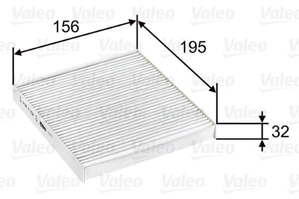 Raitisilmasuodatin VALEO 715637