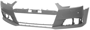 Puskuri, eteen, Edessä, AUDI A4, A4 Avant, 8W0 807 065D GRU