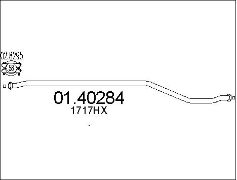 Pakoputki MTS 01.40284