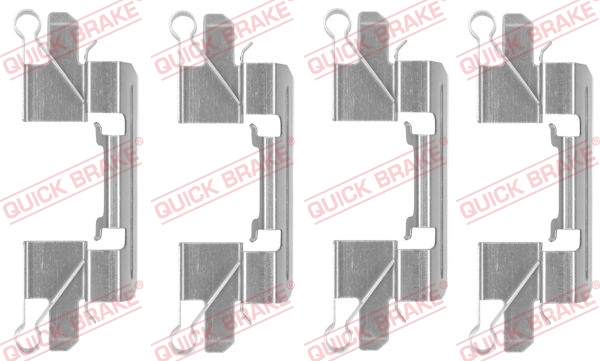 Tarvikesarja, jarrupala QUICK BRAKE 109-1769