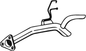 Pakoputki, Takana, HONDA CIVIC Hatchback VIII, 18330SMJE02