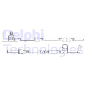 Jarrupalan kulumisen ilmaisin DELPHI LZ0266