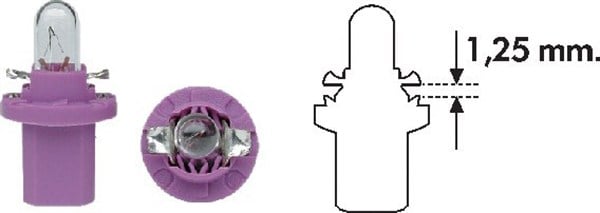 Polttimo, mittariston valo MAGNETI MARELLI 002052900000