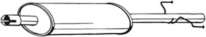 Keskiäänenvaimentaja, VW LT 28-35 Buss II, LT 28-46 Flak/chassi II, LT 28-46 Skåp II, 2D0253409E, 2D0253409L