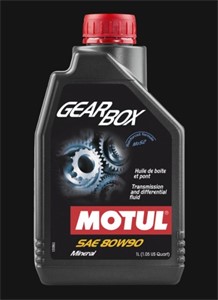 Motul GEARBOX 80W-90, Edessä, Taka-akseli