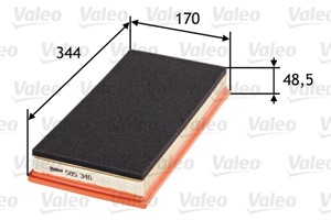 Ilmansuodatin, DODGE DAKOTA, JEEP CHEROKEE, COMANCHE, WRANGLER I, VOLVO S40 I, V40 Kombi, 30850831, 53004 383, 53004383, 8953004383