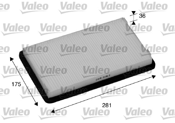 Raitisilmasuodatin VALEO 698893