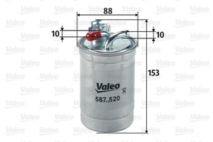 Polttoainesuodatin, AUDI A4, A4 Avant, A4 Cabriolet, A6, A6 Avant, 8E0127401, 8E0127401D, 8E0127435A