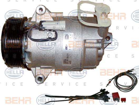 Kompressori, ilmastointilaite HELLA 8FK 351 135-811