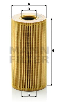 Öljynsuodatin MANN-FILTER HU 618 x