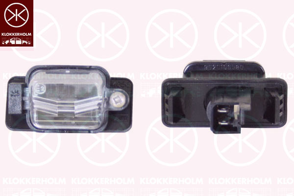 Rekisterikilven valo KLOKKERHOLM 05500850