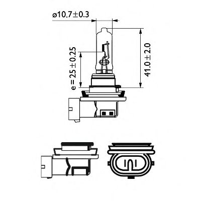 Kaukovalopolttimo PHILIPS 12361C1