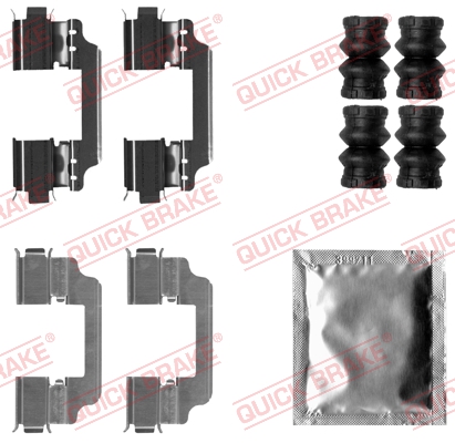 Tarvikesarja, jarrupala QUICK BRAKE 109-1861