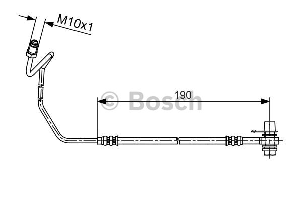 Jarruletku BOSCH 1 987 481 535