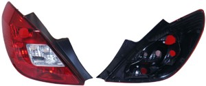 Takavalo, Vasen, OPEL CORSA D, 12 22 138, 12 22 534, 93189098, 93190950