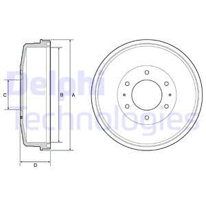Jarrurumpu DELPHI BF559