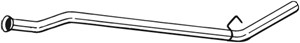 Pakoputki, Keskellä, NISSAN KUBISTAR Skåp, RENAULT KANGOO, KANGOO Express, 2020000QAH, 2020000QAK, 8200317286