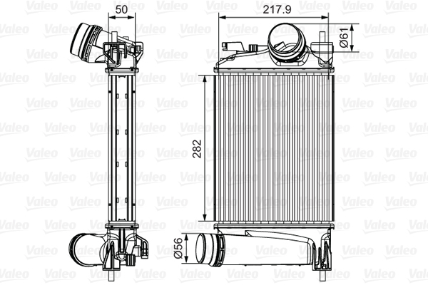 Välijäähdytin VALEO 818294