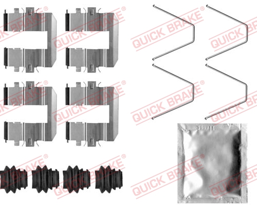 Tarvikesarja, jarrupala QUICK BRAKE 109-0060