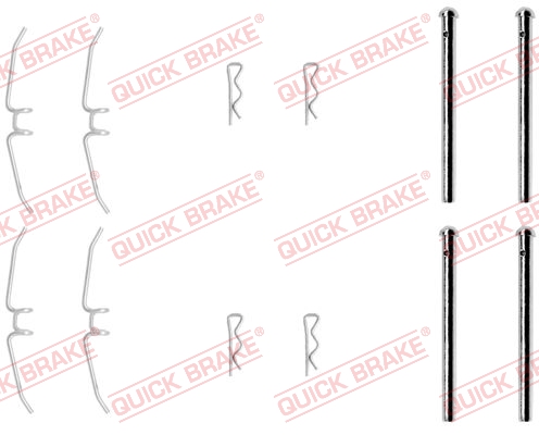 Tarvikesarja, jarrupala QUICK BRAKE 109-0901
