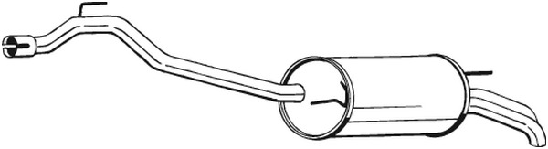 Takaäänenvaimentaja BOSAL 283-385