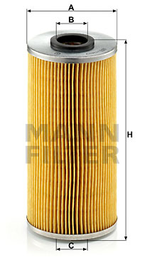 Öljynsuodatin MANN-FILTER H 943/2 t