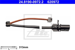 Kulumisenilmaisin, jarrupala, Taka-akseli, AUDI R8, R8 Spyder, 420 615 437 B