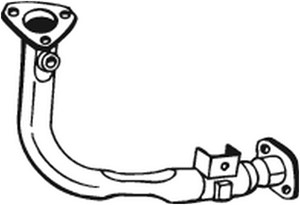 Pakoputki, Edessä, CITROËN AX, SAXO, SAXO Hatchback van, PEUGEOT 106 I, 106 II, 106 Van Skåp/halvkombi I, 106 Van Skåp/halvkombi II, 170