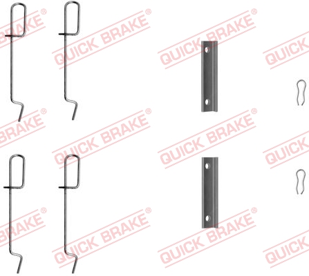 Tarvikesarja, jarrupala QUICK BRAKE 109-1125