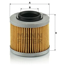 Öljynsuodatin MANN-FILTER MH 65/1