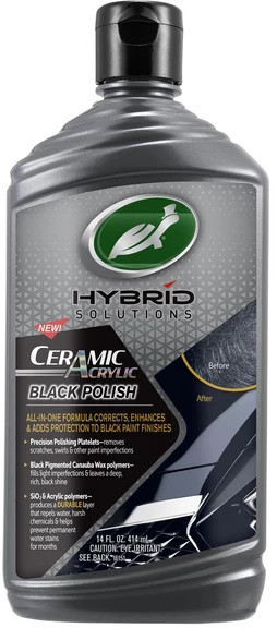 Kiillotus TURTLE WAX HYBRID SOLUTIONS CERAMIC ACRYLIC BLACK POLISH