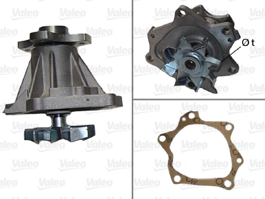 Vesipumppu VALEO 506394