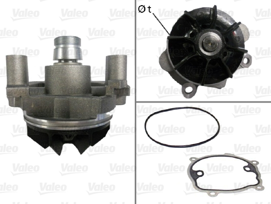 Vesipumppu VALEO 506709