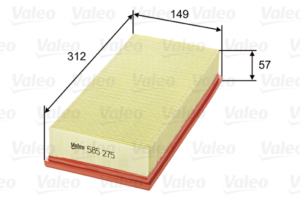 Ilmansuodatin VALEO 585275