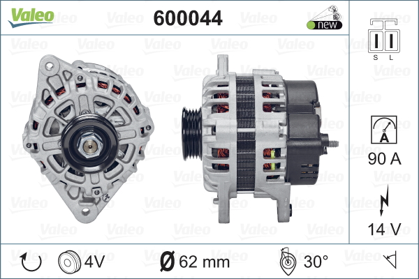Laturi VALEO 600044