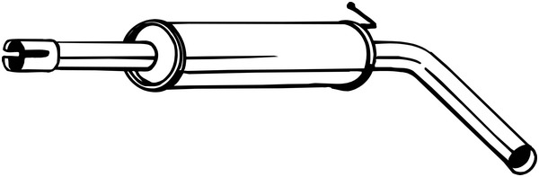 Keskipönttö BOSAL 227-047