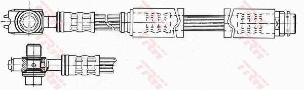 Jarruletku TRW PHD946