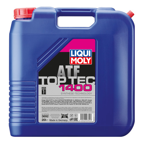 Automaattivaihteiston Puhdistusaine LIQUI MOLY LIQUI MOLY 3688 TOP TEC ATF 1400 20L