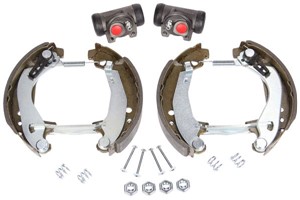 Jarrukenkäsarja, Takana, PEUGEOT 205 I, 205 II, 205 Cabriolet I, 309 I, 309 II, 42416P, 427106