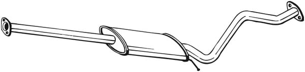 Keskipönttö BOSAL 285-357