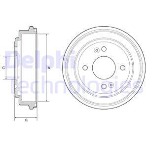 Jarrurumpu DELPHI BF551