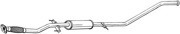 Keskipönttö BOSAL 293-005