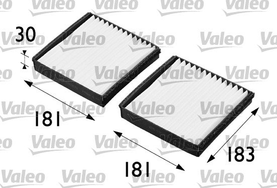 Raitisilmasuodatin VALEO 698290