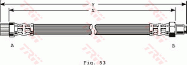 Jarruletku TRW PHB372