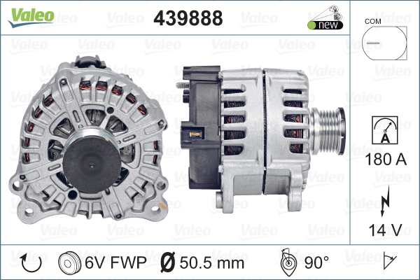Laturi VALEO 439888