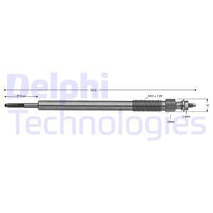 Hehkutulppa DELPHI HDS429