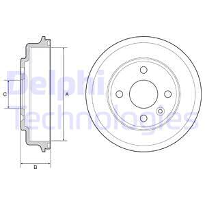Jarrurumpu DELPHI BF554