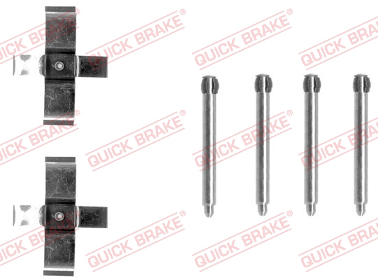 Tarvikesarja, jarrupala QUICK BRAKE 109-1195